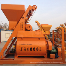 JS1000 mais recente máquina misturadora de concreto